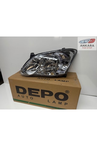 Toyota Corolla 2004-2006 Hatchback Far Lambası Sol Hatchback Damla Far-ön Sol-depo Marka