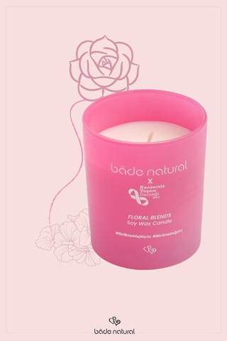 Bade Natural Soya Mumu Floral Blends %100 Doğal Ve Vegan