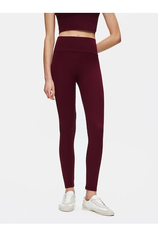 Ltb Basic Slim Fit Kırmızı Tayt Kırmızı L