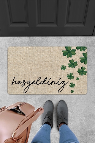 Evaşk Kapı Önü Paspası Vinil Kaymaz Tabanlı 45 X 70 Evaşkdm12094