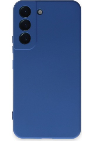 Samsung Galaxy Uyumlu S22 Kılıf Kamera Korumalı Içi Kadife Lansman Silikon Kapak