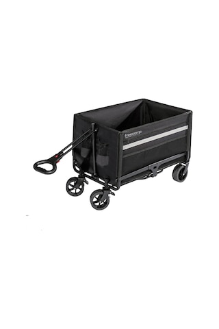 Freecamp Nest 300 Katlanır Kilit Tekerli Wagon Araba Siyah