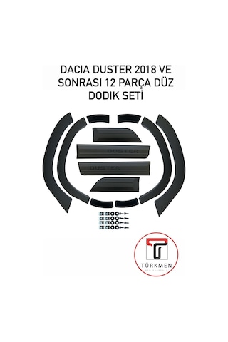 Türkmen Dacia Duster 2018 Sonrası Dodik Seti 12 Parça