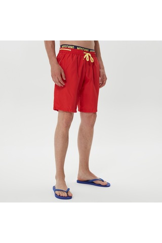 Moschino Erkek Sarı Deniz Şortu-a42179301