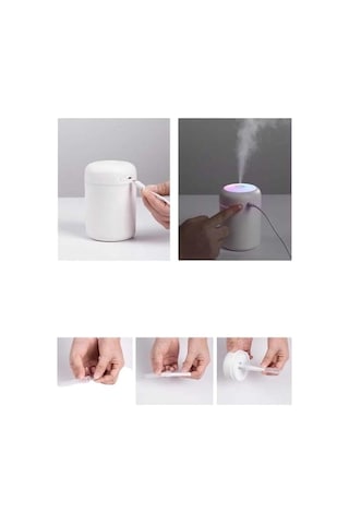 Hava - 229 - Nemlendirici Ultrasonik Mini Hava - Csmo-tex - Temizleyici Aromaterapi