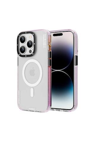 YoungKit Apple Uyumlu iPhone 14 Pro Max Kılıf Magsafe Şarj Özellikli Youngkit Jane Sand Serisi Kapak Youngkit-10142