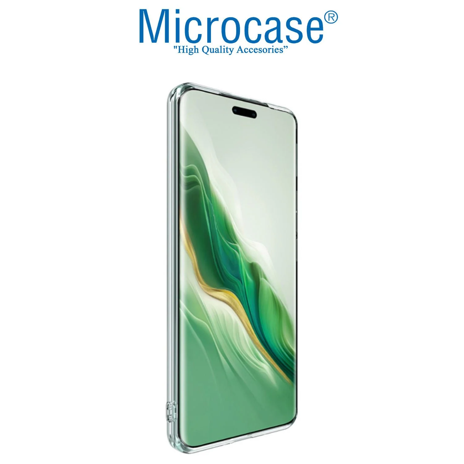 Microcase Honor Magic 6 Pro 5g Slim Serisi Soft Tpu Silikon Kılıf - Şeffaf Al3324