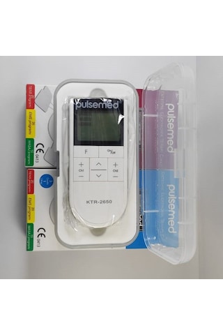 Pulsemed Ktr 2650 Tens Ems Masaj Cihazı Şarjlı ve Pilli Beyaz