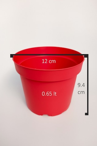 Üretim Saksısı 12 Cm Çap 100 Adet Bol Delikli