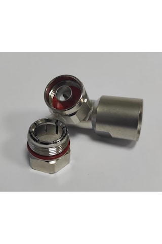 1/2 Feeder Cable Connector N Type Male Right Angle