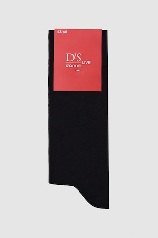 D's Damat Ds Damat Siyah Pamuklu Çorap 4hf16ortcrp01 Siyah