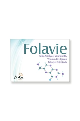 Lera Pharma Folavie Takviye Edici Gıda 30 Kapsül