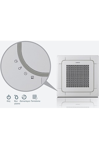 Samsung AC071RN4DKG WindFree 4 Yöne Üflemeli 24000 BTU Kaset Tipi Klima