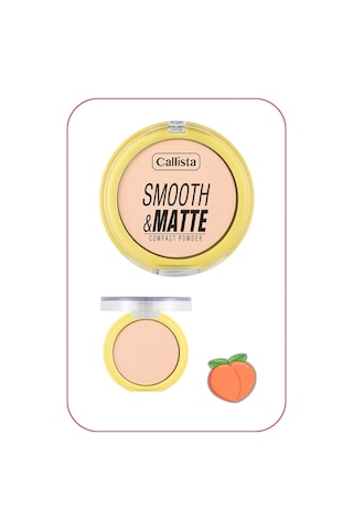 Smooth & Matte Compact Powder Mat Bitişli Toz Pudra - 32 Warm Sand