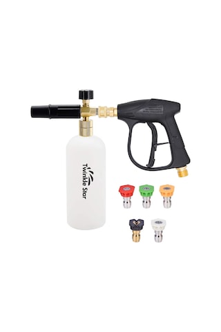 Qianfan Twinkle Star Basınçlı Yıkama Tabancası Kar Köpüğü Lance