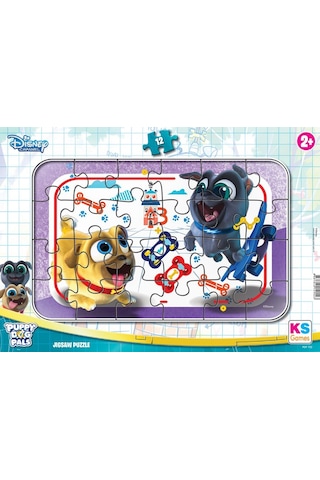 Puzmooyuncak Ks Games 12 Parça Puppy Dog Pals Frame Puzzle