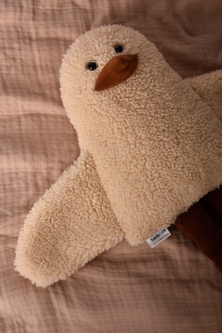 Sevimli Peluş Çocuk Uyku Arkadaşım - 50 Cm Çocuk Bebek Oyun Uyku Arkadaşı Duffy Ördek Yastık Krem