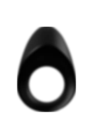 River World Siyah Renkte Şarjlı Titreşimli Pe Nis Halkası