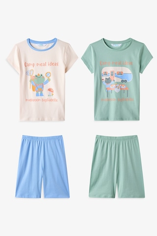Penti Renkli Erkek Çocuk 2'li Pijama Takımı