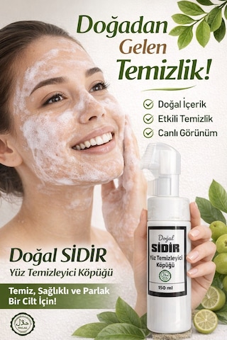 Herbliss Doğal Sidr Özlü Yüz Köpüğü 150 ML