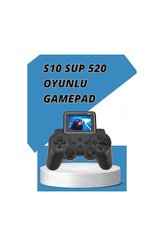 S10 Gamepad Hdmı Tv Bağlantılı 520 Klasik Retro Oyun 2025 Seri Orijinal -