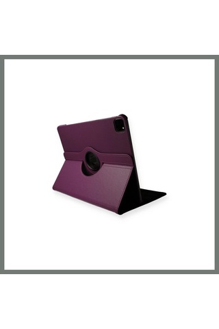 Mmb-trade Apple iPad Uyumlu Pro 11 2020 Kılıf 360 Tablet Deri Kılıf - Mürdüm Mmbz