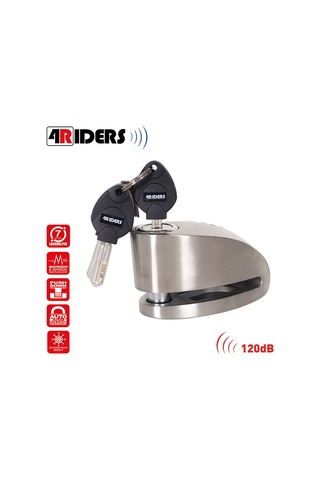 4riders Guardian Disc 10mm Alarmlı Disk Kilidi