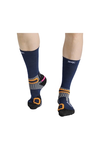 X-bıonıc X-bionic X-socks Hike Anatomix Merino Crew Unisex Çorap Hm00 Siyah