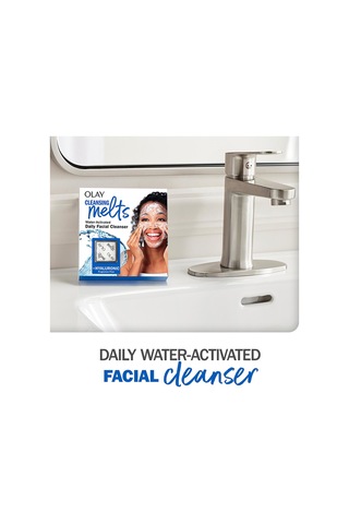 Olay Cleansing Melts + Hyaluronik Cilt Temizleyici Çözünen Ped 32 Adet