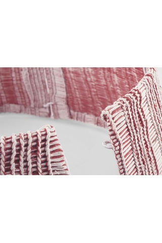 Lumy Kırmızı Yılbaşı Ağaç Altı Eteği Metal 52-67 25cm