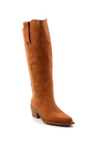 Bambi Taba Leather Kadın Çizme K03274324002 Taba
