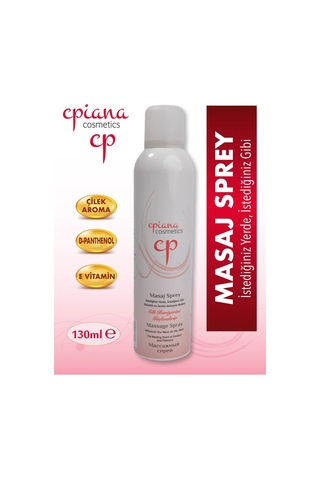 Cpiana Çilek Aromalı Sprey Masaj Jeli 130 Ml