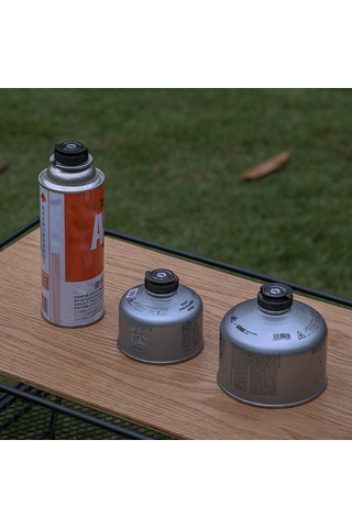 Tenfowee Kamping Gaz Bünyesi Kapağı: Aluminyum Çelik, Manyetik Tutma, Sızdırmaz, Çekirdekli Taşımak İçin Uyumlu, Siyah, 1 Adet Çok Renkli