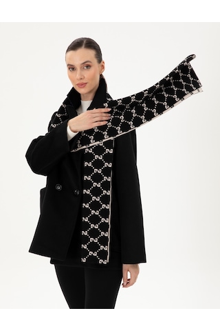Pierre Cardin Kadın Siyah Kaşkol 50301059-vr046 Siyah