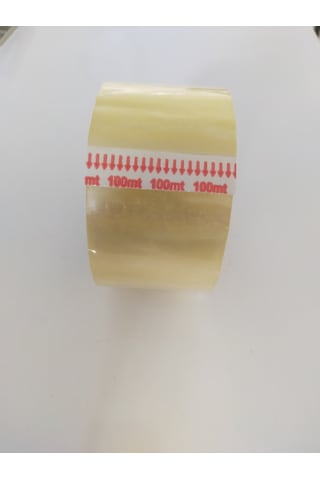 Emça Şeffaf Koli Bandı 60 MM x 100 M 3 Adet