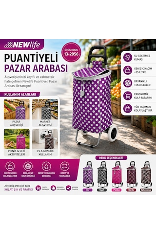 Diyarı Fırsat Mnc-205 Puantiyeli Pazar Alışveriş Arabası 10'lu Paket