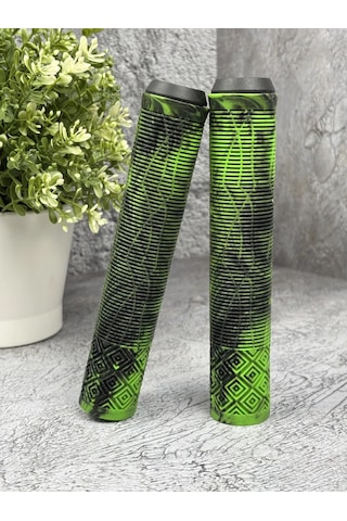 Homaland Bmx Akrobatik Bisiklet Ve Scooter İçin Gidon Tutacakları 374602803 Yeşil