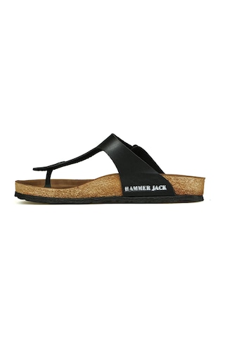 Hammer Jack Orthopedix Kruje Parmak Arası Rahat Unisex Terlik 503 04 Siyah