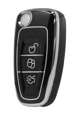 Ford Focus Fiesta Mondeo Kuga Transit Connect Custom Galaxy 3 Buton Nano Anahtar Kılıfı