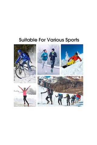 Vkemall Kış Bisiklet Spor Kaskı - Camo Asker Yeşili, Gözlük Delikli, Rüzgar Engeli, Elastik Kadife, Sıcak Tutucu, 52-60cm Baş Çevresi Çok Renkli