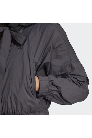 Adidas Jj0905 Ruched Bomber Kadın Tracktop Siyah