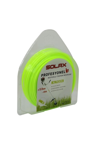 Solax Tırpan Misina Altıgen Altı Köşe 3 Mm x 49 Metre Misinası