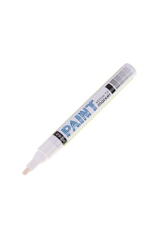 Lastik Boyama Yazma Kalemi Beyaz