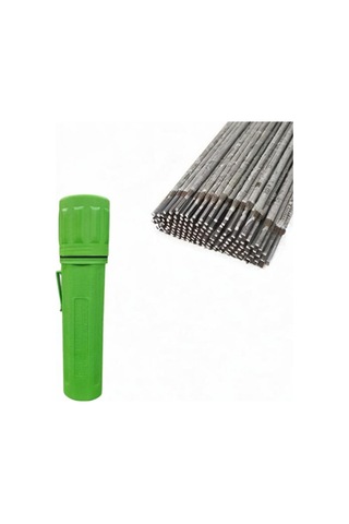 Homyl Kaynak Çubuk Depolama Tüpü Seyahat Çalışması Yeşil