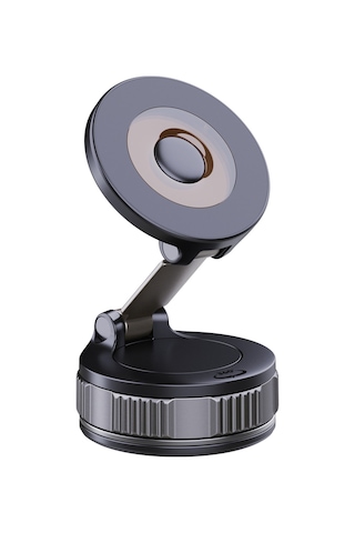 Geeksen 2025 Güncellenmiş N52 Mıknatıslı Araç Telefon Tutucu - Vakum Emici, 360 Dönebilen, Isı Dayanıklı, Evrensel Uyumlu