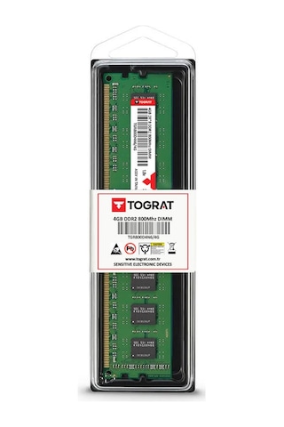 Tograt TGR800D4N6/4G 4 GB DDR2 800 MHz CL6 Ram (Sadece AMD İşlemcilerle Uyumlu)