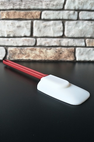 Jumbo Boy Silikon Spatula-düz Spatula-tek Taraflı-35 Cm