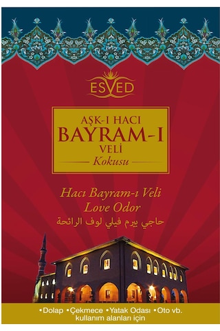Dolap Ve Çekmece Kokusu Hacı Bayram Veli Kokusu - 4 Adet