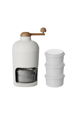 Jialan Manuel Buz Kırıcı Döner Buz Kırıcı Traş Beyaz