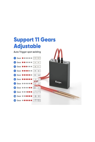Cordial Kerpu Cp01 Taşınabilir Nokta Kaynak Makinesi Usb Şarj 18650 Pil Dıy Kaynak Seti